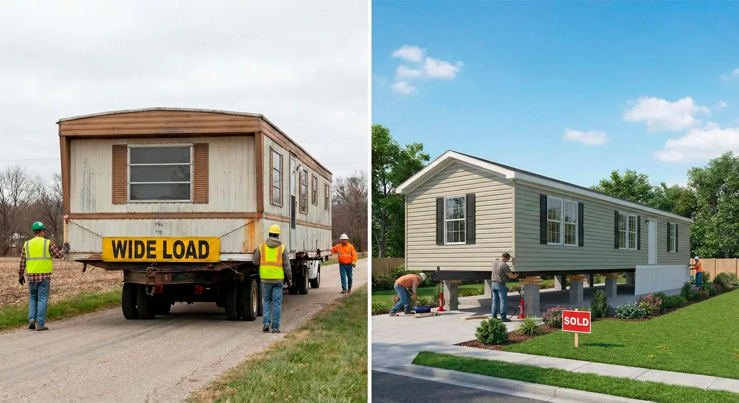 Whats a best choice in your case, to Move an Older Mobile Home or Buy New? Transport risk, rehab surprises, and financing questions to ask first.