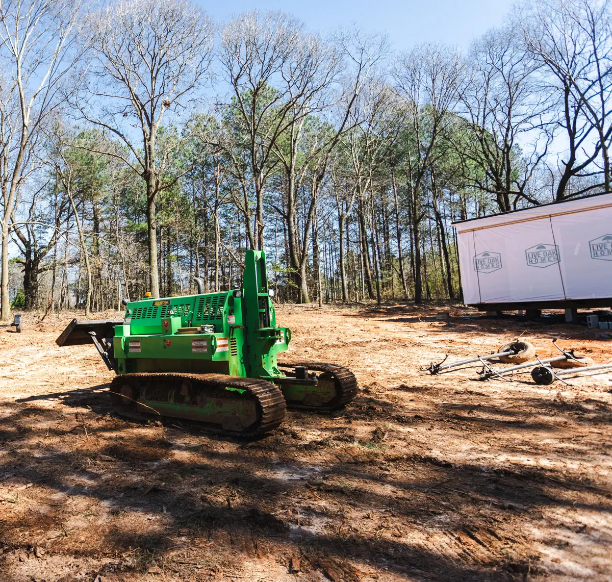 Mobile Home Setup in Georgia