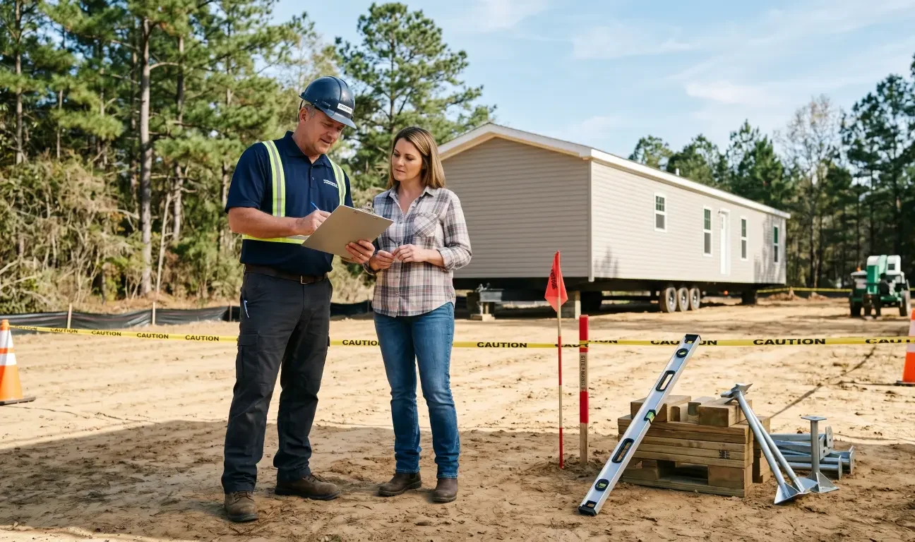 Learn how to choose a mobile home setup contractor Georgia homeowners can trust with questions about scope, permits, transport credentials, and site readiness.